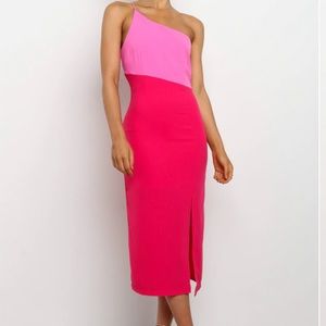 Xiomar petal and pup dress